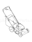 Page D Diagram and Parts List for 12AV566N255 2008 Yard Man Lawn Mower
